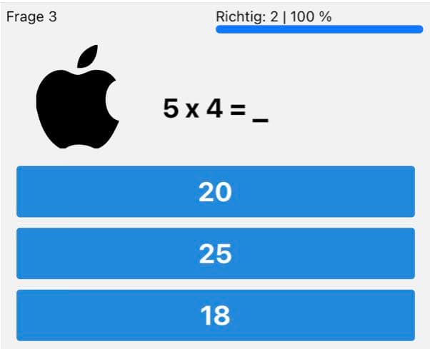 Rechenübung für iOS